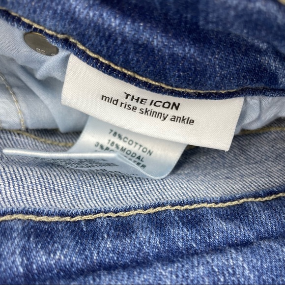 Joe’s Jeans Women’s The Icon Mid Rise Skinny Jeans Size: 28 - Picture 6 of 9